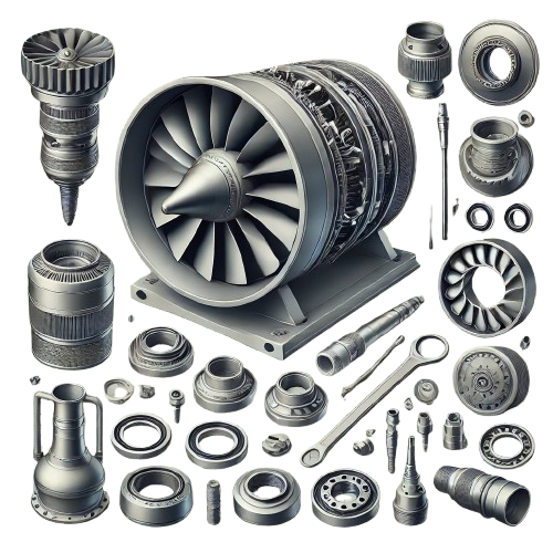 Gas turbine Spares, Accessories,  Consumables (Repair kit, Dryer, Filters, Gaskets, Helicoil, Cap, Liner, etc.)