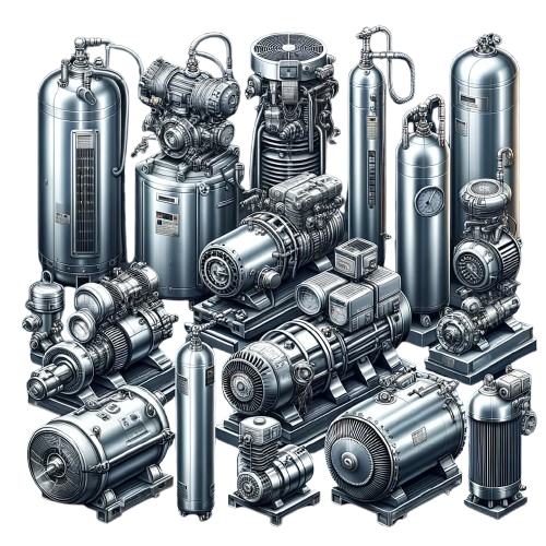 Other compressors (atomizing, mobile, zero air, hermetic, piston, refrigerant, scroll)