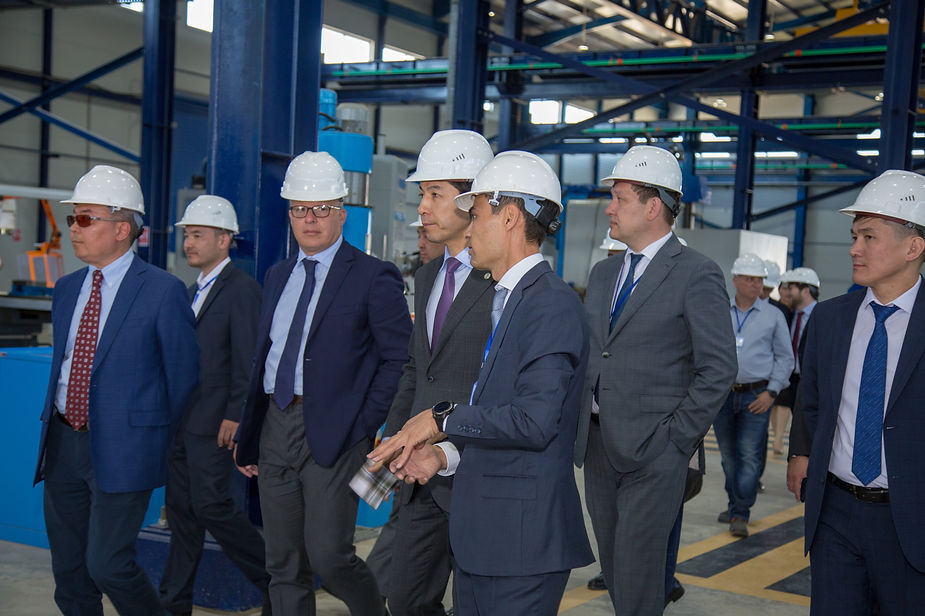 В Западно-Казахстанской области открылся центр по производству высокотехнологичной запорной арматуры