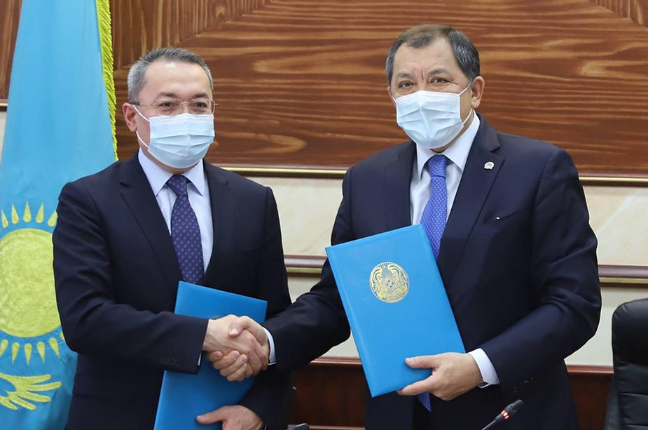 IMB Center and Mangistau Region Akimat signed Memorandum of Cooperation.