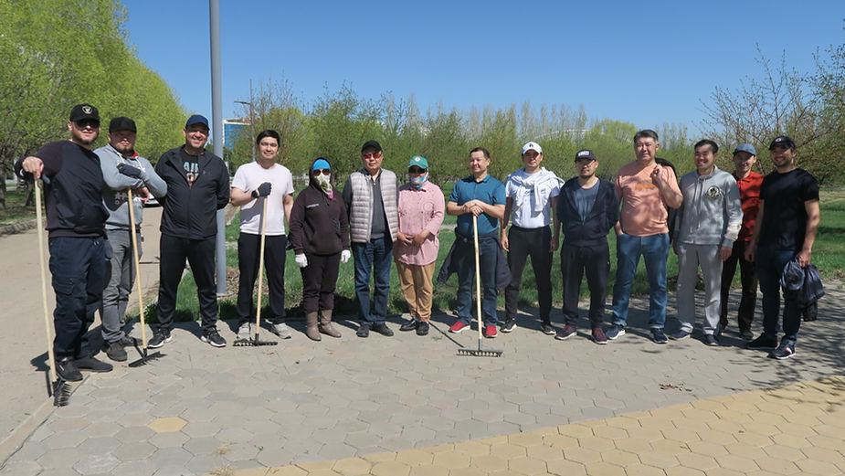 IMB Center took part in a citywide clean-up