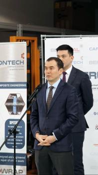  IMB Орталығы Атырауда Beruseal құбырларын жөндеуге арналған тез ажыратылатын қысқыштары мен композиттік материалдар шығаратын өндірістің ашылуына қатысты