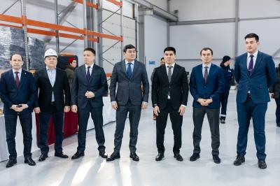IMB Center participated in the opening of Beruseal production of quick seal pipe  clamps and composite pipe repair wrap in Atyrau