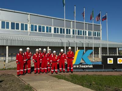 IMBC employees visited the production facilities of the Karachaganak field